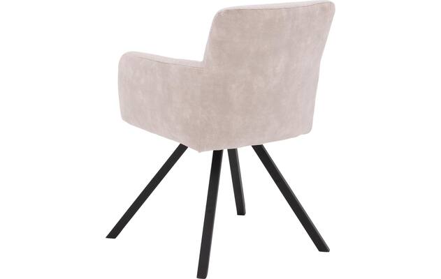 Goossens eetkamerstoel jesse beige stof - 8234500-{merk}-proefmodel-proefmodel-02